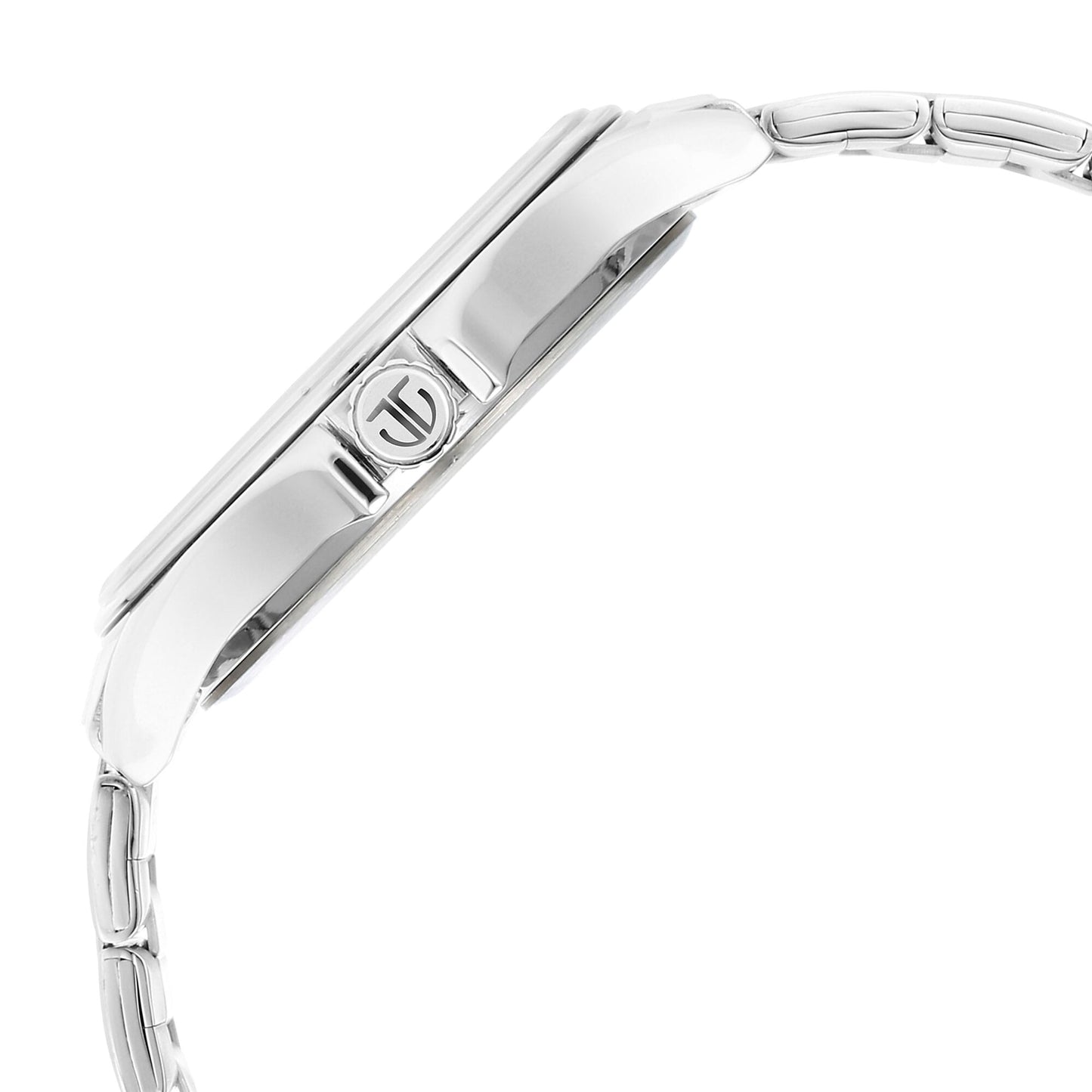 ساعة بحزام معدني ومينا أزرق طراز Urban Blue 1870SM04
