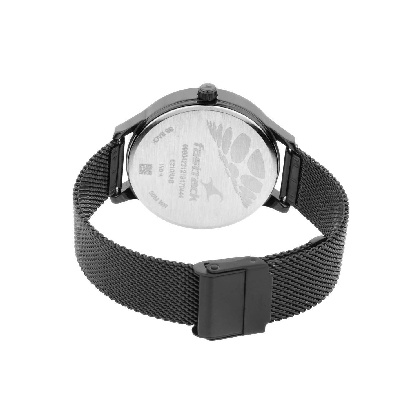 Eccentrics Watch - Pink dial and Mesh Metal Strap 6210NM02