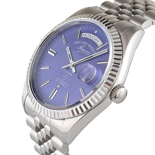 West End Watch Co 25 Jewels 43 mm ساعة أرجوانية للرجال 6868_10_3353N