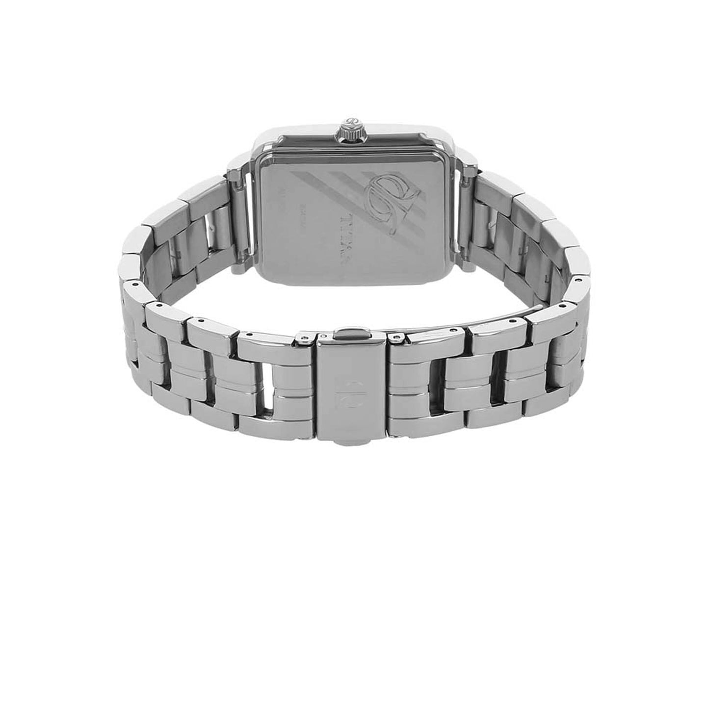 Titan Silver Dial Stainless Steel Strap Watch 95042SM01