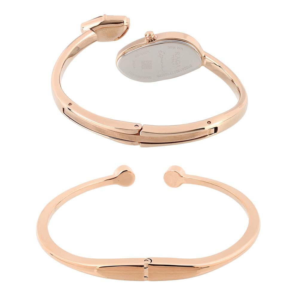 Raga Espana Mosaico by Titan Rose Gold Dial Analog Watch for Women