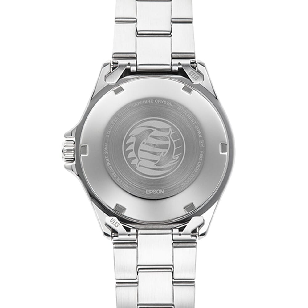 Orient Ivory Dial Stainless Steel Mechanical Watch for Men's RA-AA0821S39B