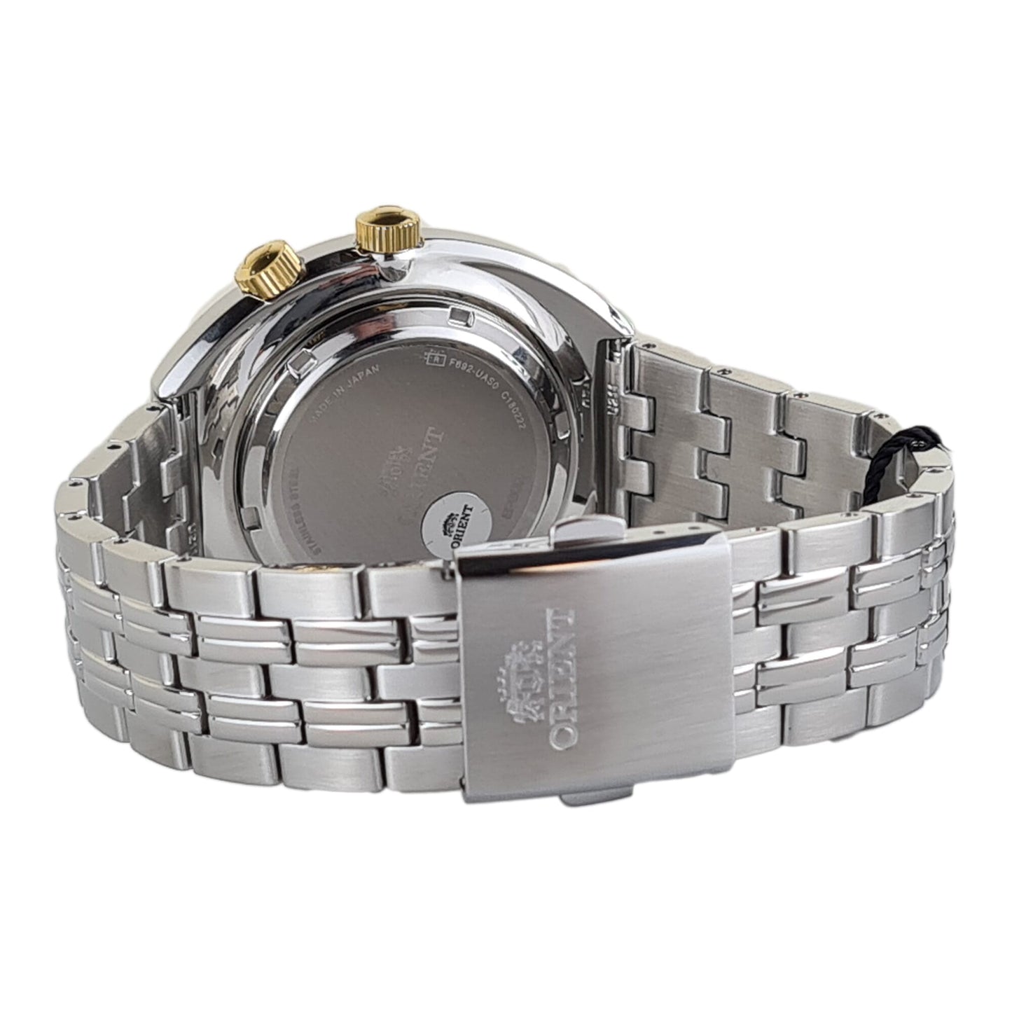 ORIENT Mechanical Revival Watch for men Metal Strap RA-AA0E01S09C