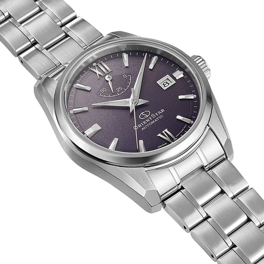 Orient star Contemporary Date Stainless Steel Watch for Men's RE-AU0112V