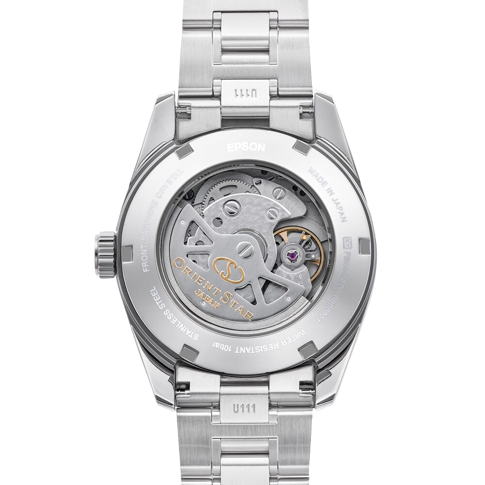 Orient star Contemporary Date Stainless Steel Watch for Men's RE-AU0112V