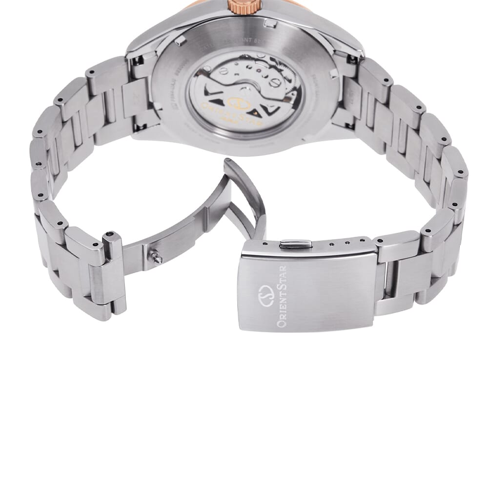 Orient Star RE-AU0401S00B Contemporary Automatic White Dial Stainless Steel Men's Watch
