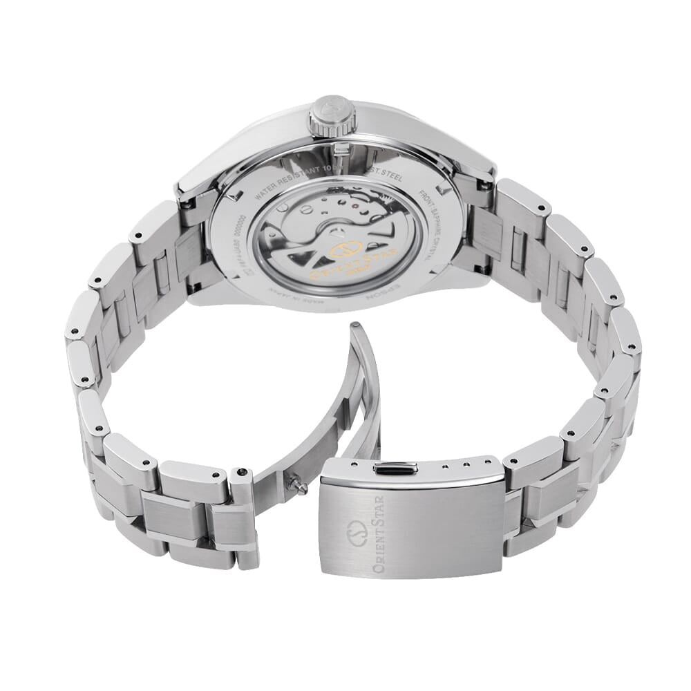Orient Star Open Heart Stainless Steel Watch for men RE-AV0114E00B