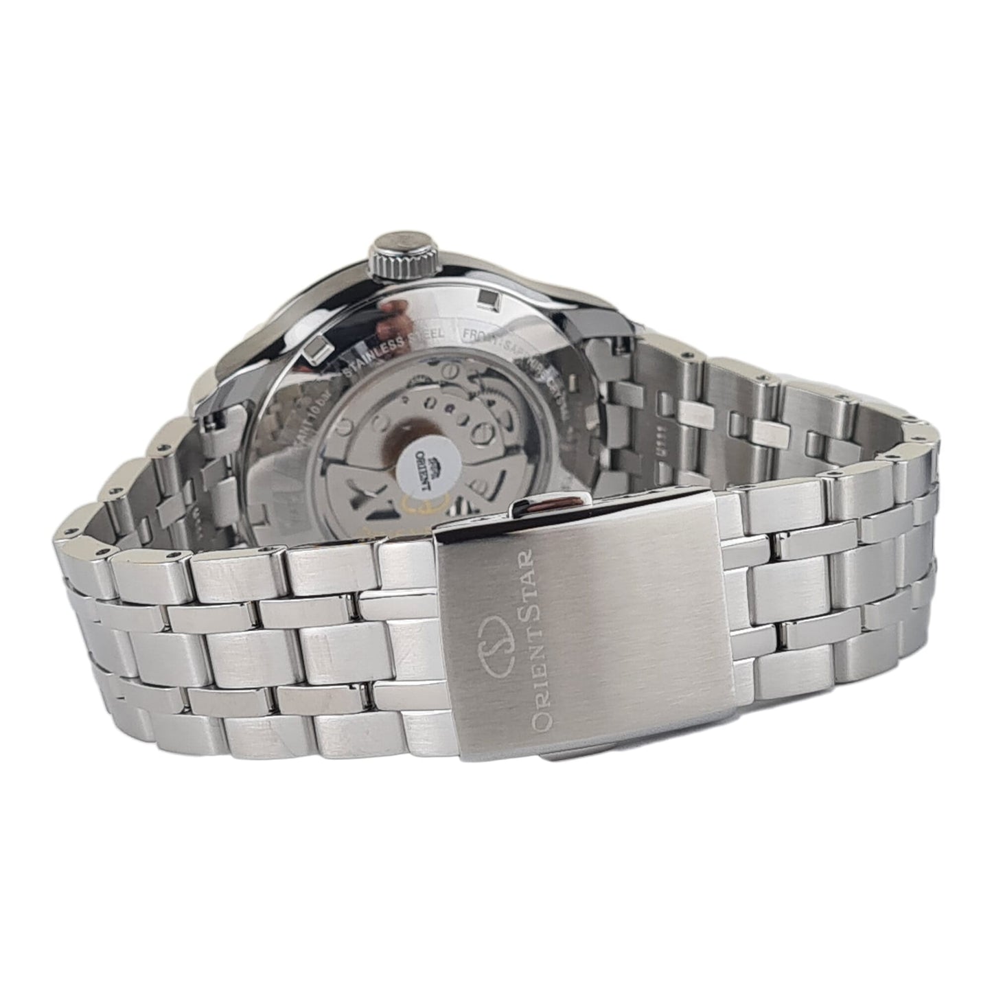 ORIENT STAR Mechanical Contemporary Metal Strap Watch for men RA-AV0B01S00B