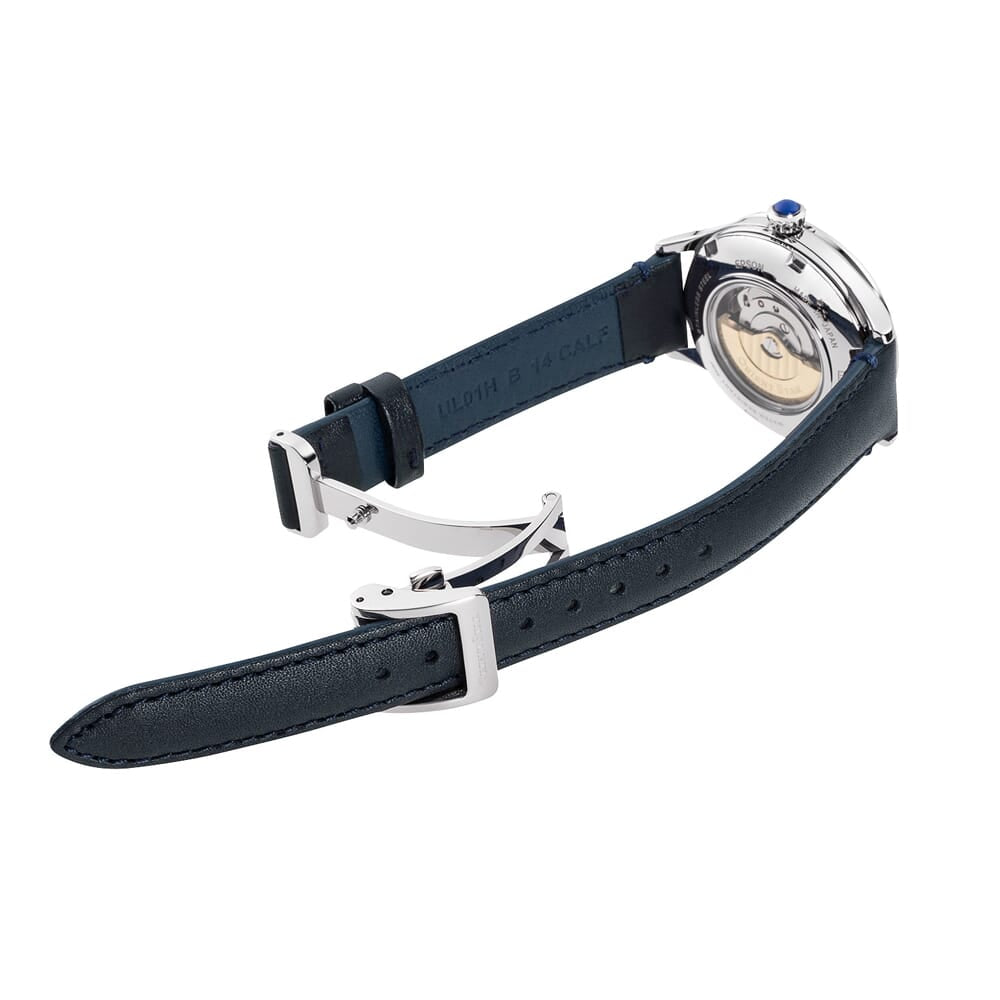 ORIENT STAR: Mechanical Classic Watch, Leather Strap - 30.5mm (RE-ND0012L)