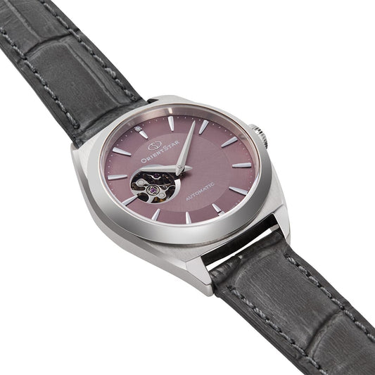 Orient Star RE-ND0103N00B Contemporary Semi Skeleton Automatic Pink Dial Women's Watch