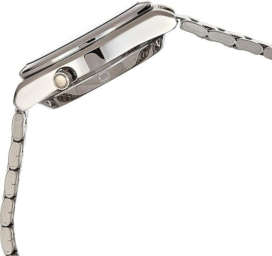 Seiko Arabic Dial Stainless Steel Band Analog Watch, Snk063J5