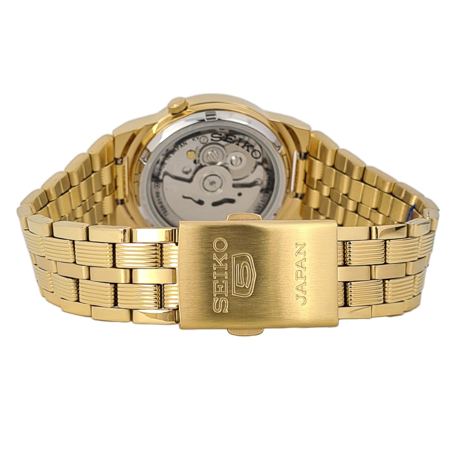 Seiko automatic 21 Jewels golden Stainless steel watch SNK292J