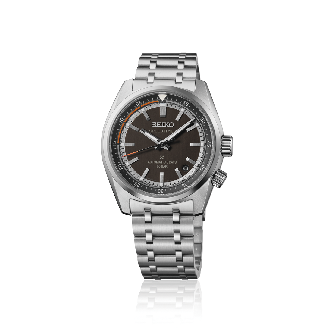 Seiko Prospex Speedtimer Black Dial Stainless Steel watch for men SPB515J