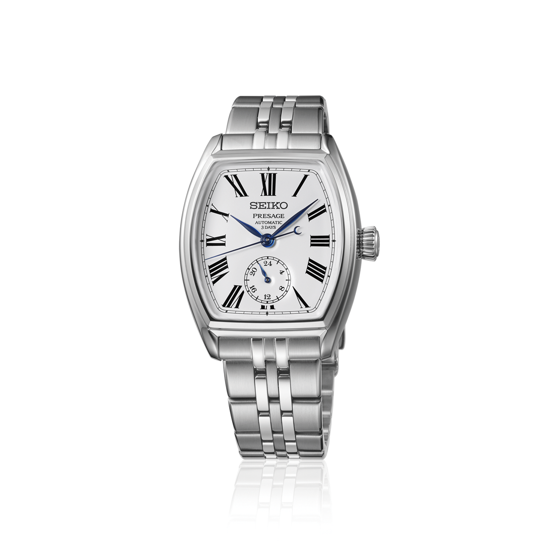 Seiko Presage White Dial Classic Series "Craftsmanship" Enamel Dial for Men SPB537J