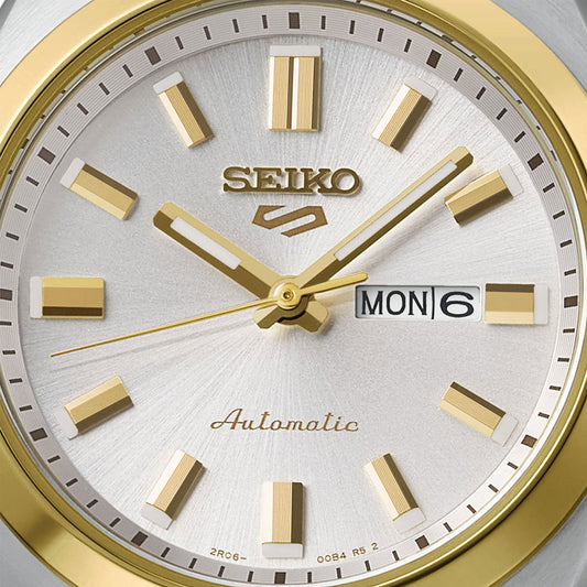 Seiko 5 Sports Silver Dial Stainless Steel Automatic Men's Watch SRE024K1