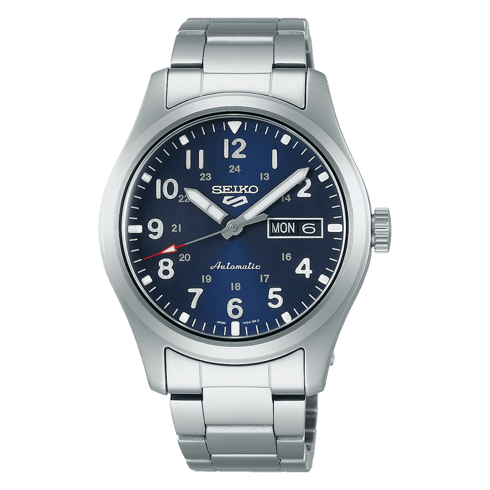 Seiko Men's Analog Automatic Watch with Stainless Steel Strap SRPG29K1, Silver