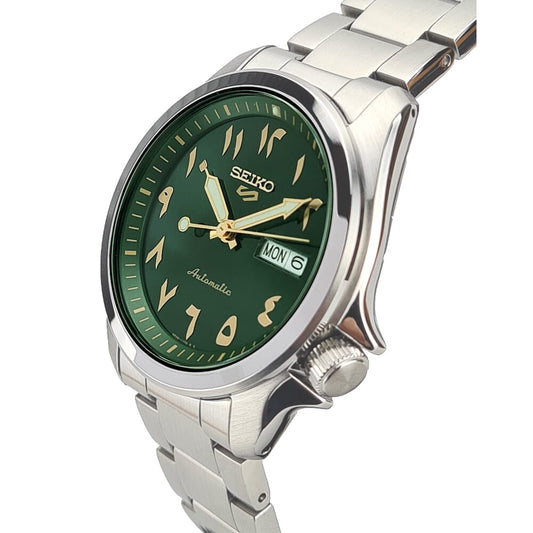Seiko 5 Sports Arabic Dial Green SRPH49K1