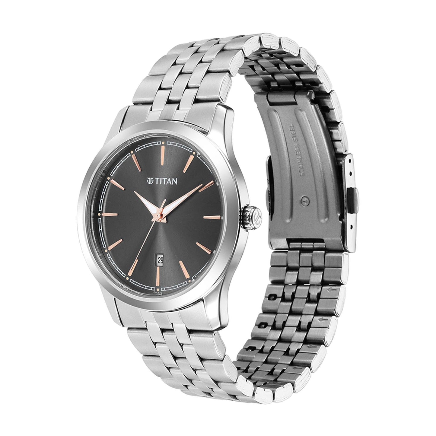TITAN Trendsetters مينا أنثراسيت، سوار