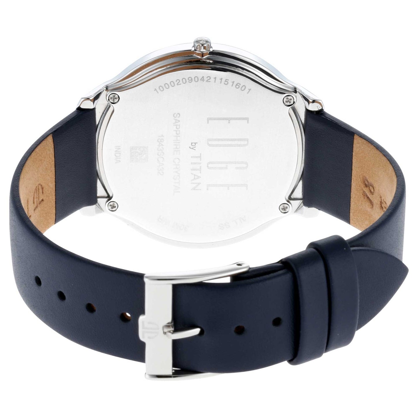 Titan Edge Baseline Analog Gray Dial Men's Watch-1843SL01, Cool grey, strap, Cool grey, strap