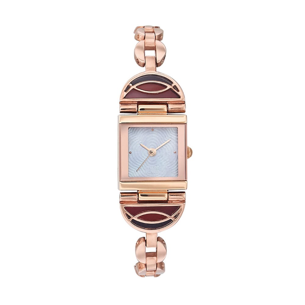 Titan Raga Mother of Pearl Dial Women's Watch 2500WM01