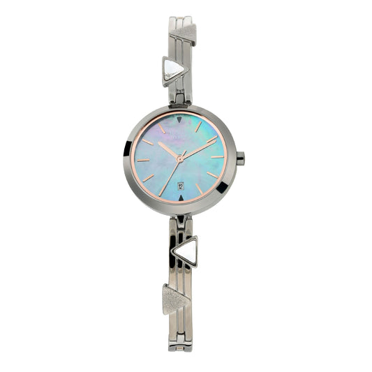 Titan Raga Viva Mother of Pearl Dial Metal Strap Watch 2606SM03