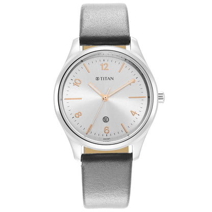 Titan Trendsetters Silver White Dial 2639SL11