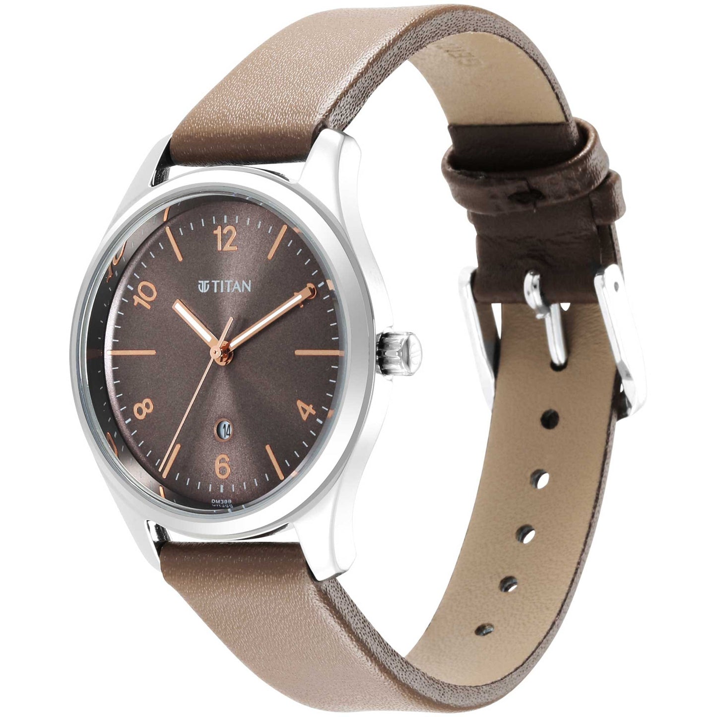 Titan Trendsetters Brown Dial 2639SL12