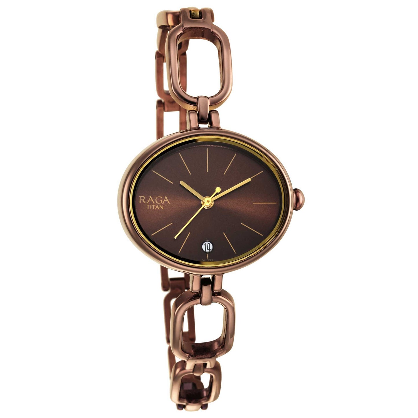 Titan Analog Brown Dial Women's Watch-NP2667QM01/NP2667QM01