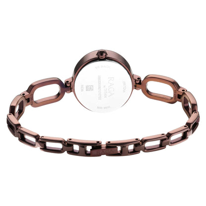 Titan Analog Brown Dial Women's Watch-NP2667QM01/NP2667QM01
