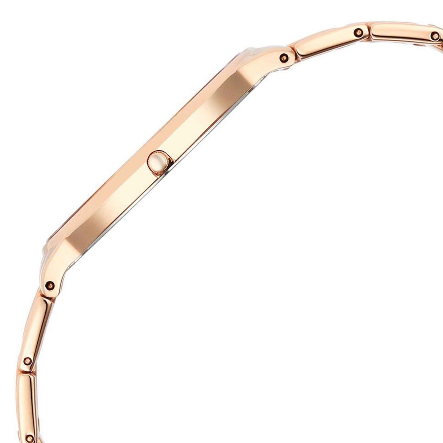 Titan Edge Metal Ladies Allure Quartz Analog Rich Mother Of Pearl Dial Stainless Steel Strap Watch For Women 2734WM01
