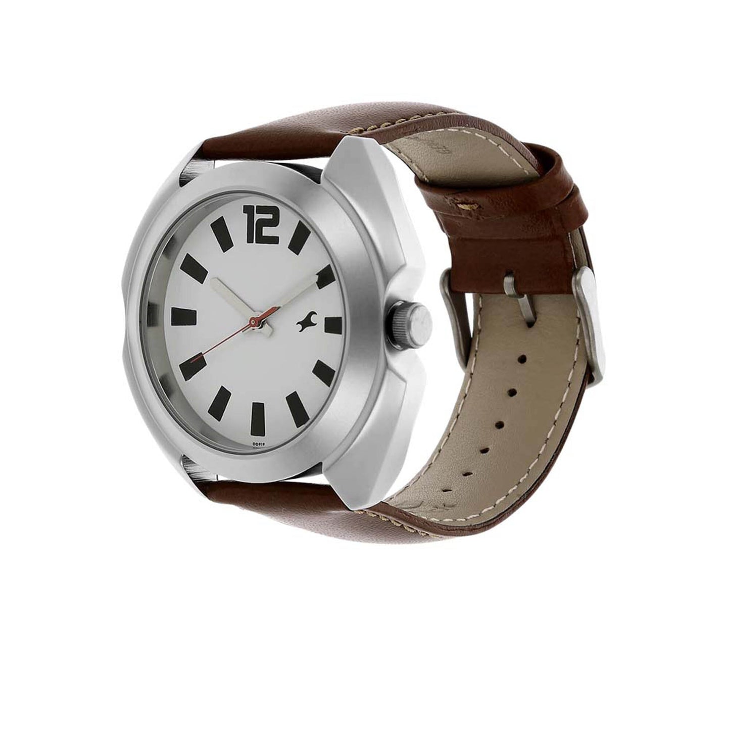 Fastrack Casual Analog Silver Dial ساعة يد للرجال - NM3117SL01 / NL3117SL01 / NP3117SL01، حزام