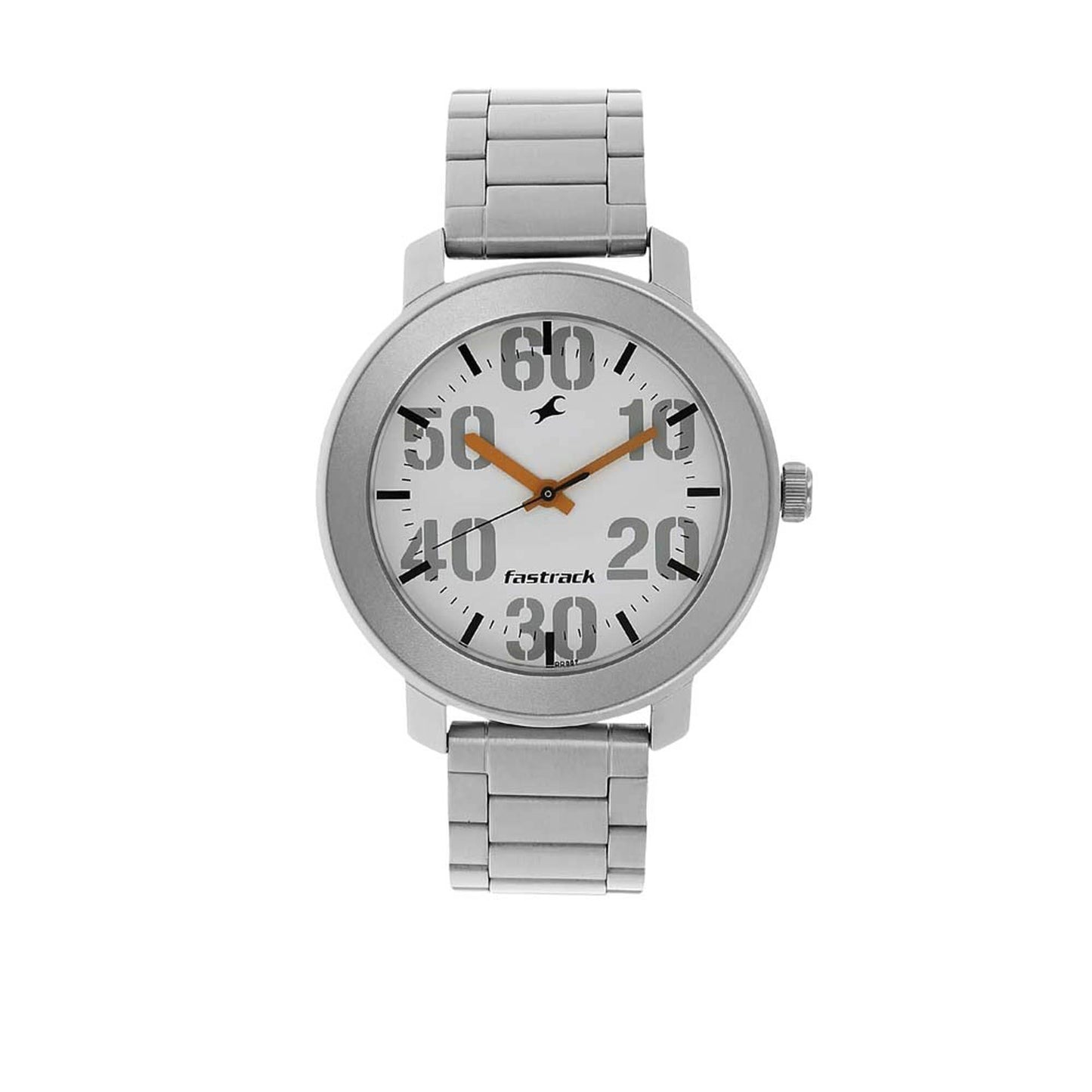 ساعة يد كاجوال انالوج بعقارب للرجال من فاستراك بمينا ابيض - NL3121SM01/NP3121SM01
