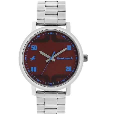 Fastrack Bold Brown Dial Analog Watch for Men 38052SM05