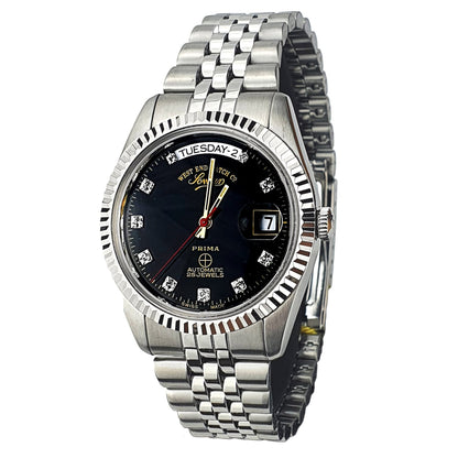 Westend Watch 25 Jewels  Black Dial Silver watch for men 5027_10_2900R
