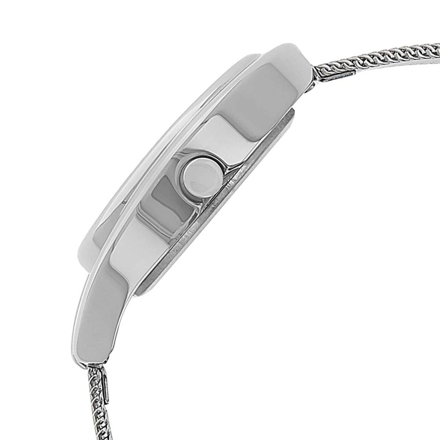ساعة فاستراك بعقارب، مينا سوداء، للنساء 6090SM01