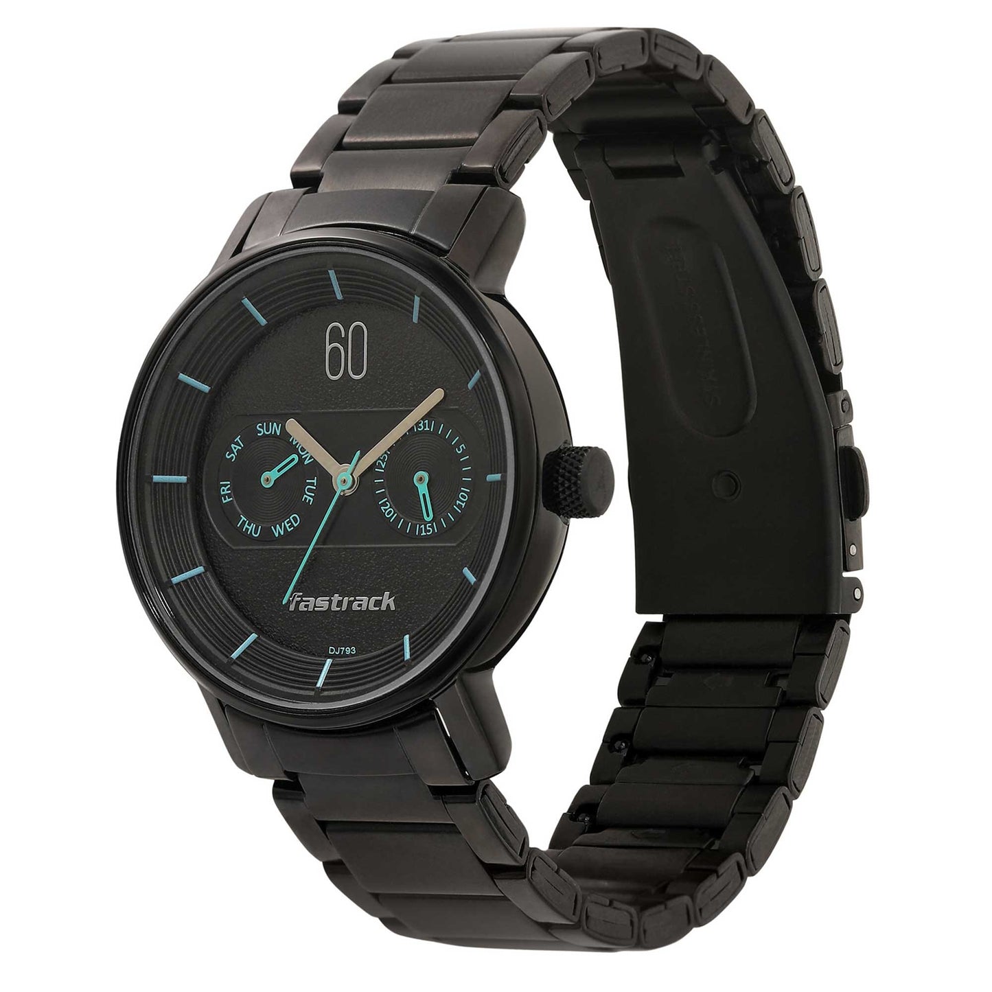 Fastrack The Wheels - ساعة أنالوج مستوحاة من لوح التزلج 6198NM01