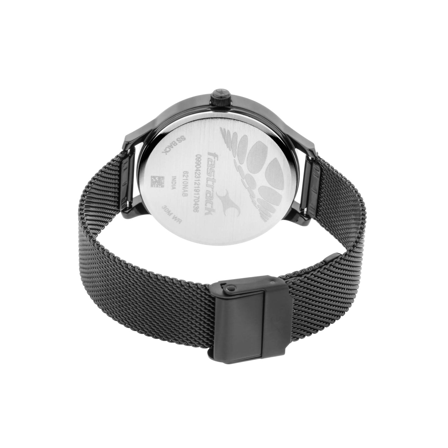 Fastrack x Ananya Panday-ساعة يد أنالوج نسائية بمينا أزرق-NN6210NM01/NP6210NM01