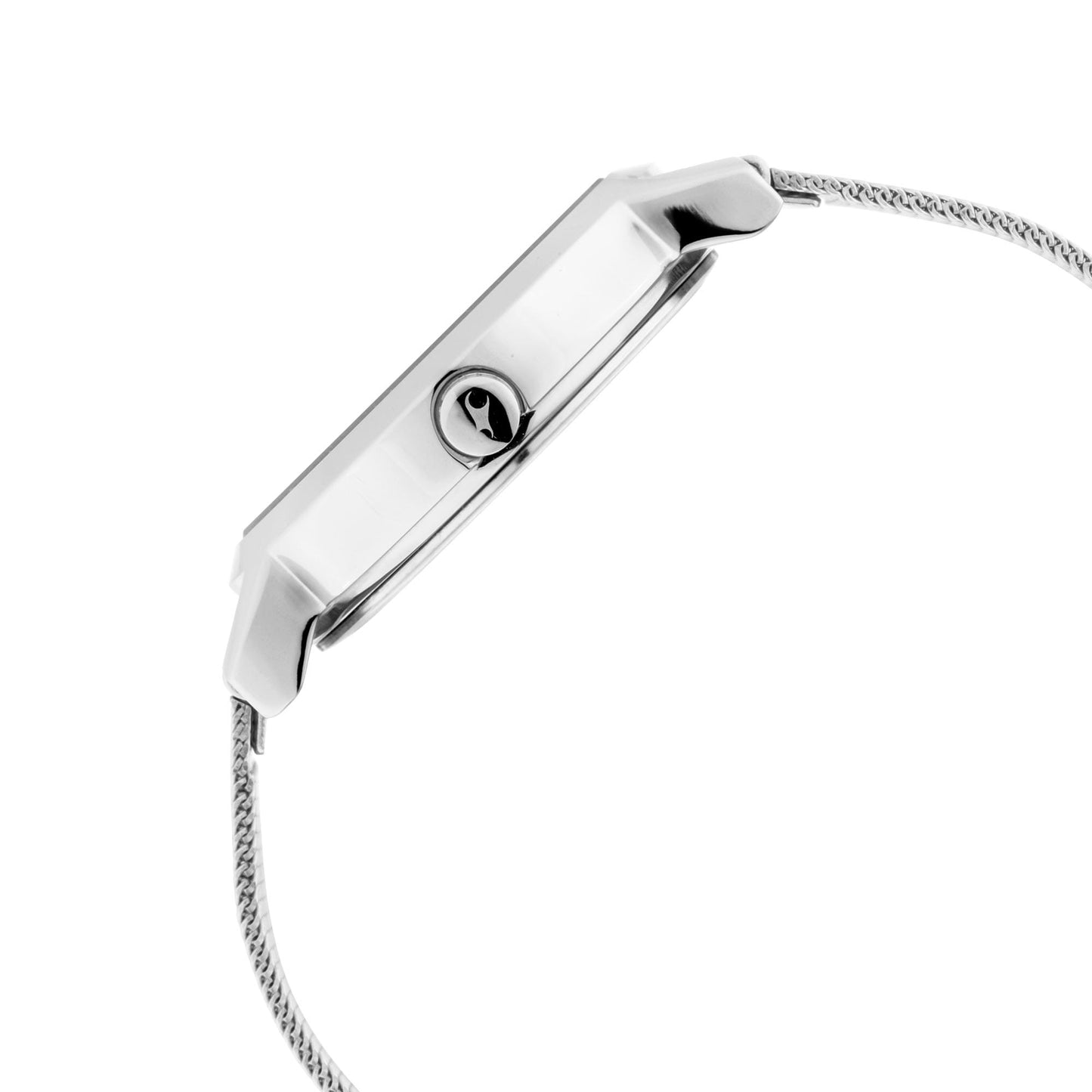 ساعة Fastrack بطبعة جلد حيوان، فضية اللون، مع نقش ذهبي وردي على المينا