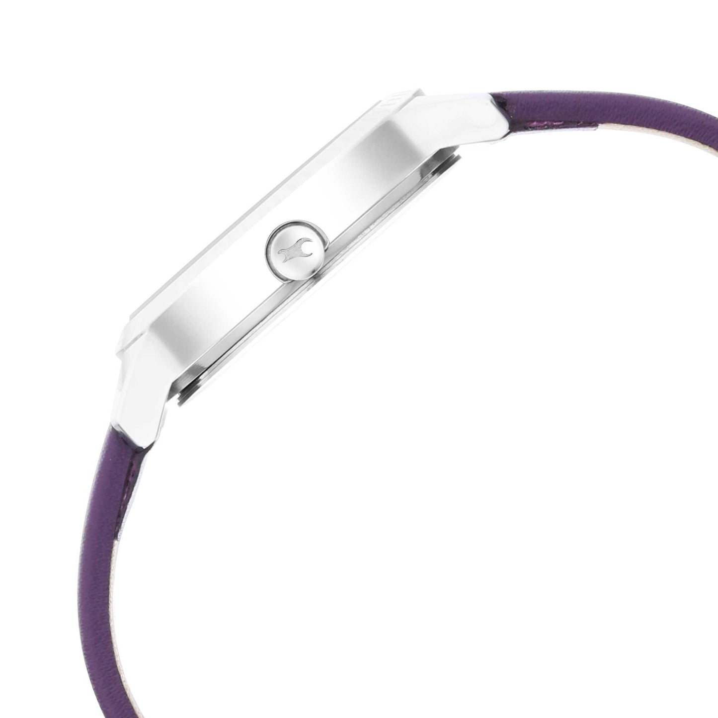 ساعة يد نسائية Fastrack Stunners 3.0 بعقارب ومينا بنفسجي-6267SL01، بنفسجي فاتح، سوار