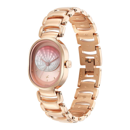 Fastrack Analog Pink Dial Women's Watch-6274WM01, IPCHAMP