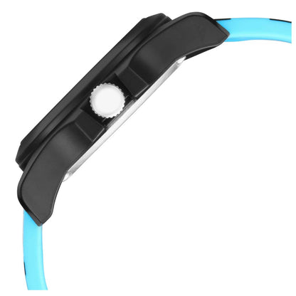 Hashtag - White Dial Silicone Strap Watch