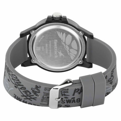 Hashtag - White Dial Silicone Strap Watch