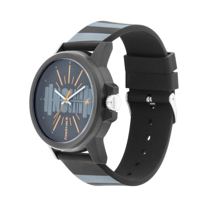 ساعة FastFit بقرص أسود