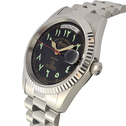 West End Watch Co Arabic Dial Automatic Movement  Analog Watch For Men 6828_10_0788R 37 mm