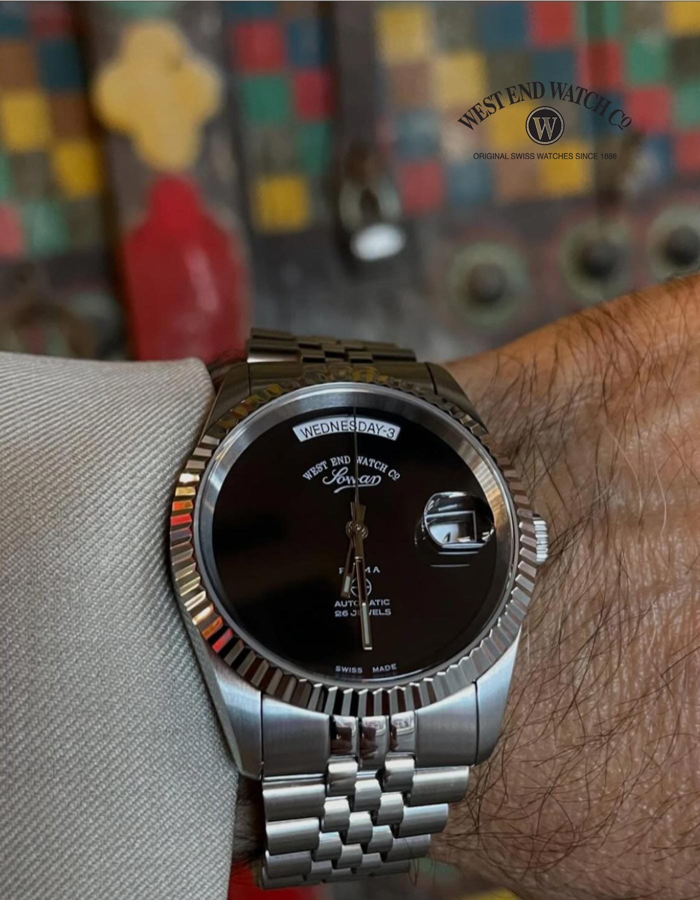 WEST END Classic 37mm ONYX Edition 6828_10_ONYXN