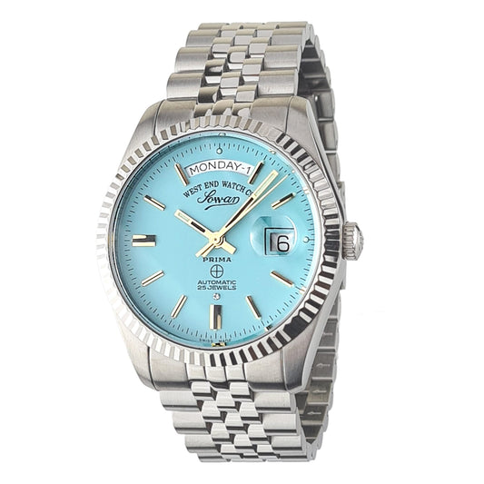 West End Watch Co 25 Jewels 43 ملم ساعة تيفاني رجالية 6868_10_3337Y