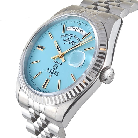 West End Watch Co 25 Jewels 43 ملم ساعة تيفاني رجالية 6868_10_3337Y