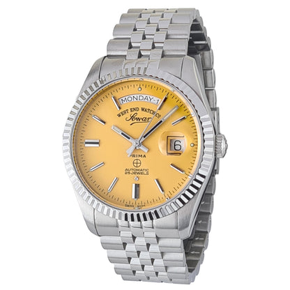 West End Watch Co 25 Jewels 43 mm Yellow Watch For Men 6868_10_3338N