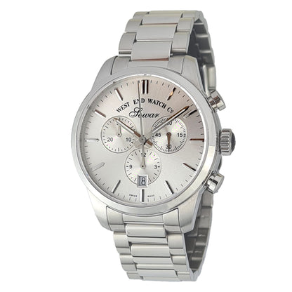 West End Watch Everbright Chronograph Stainless Steel watch for men 8091_10_3308N