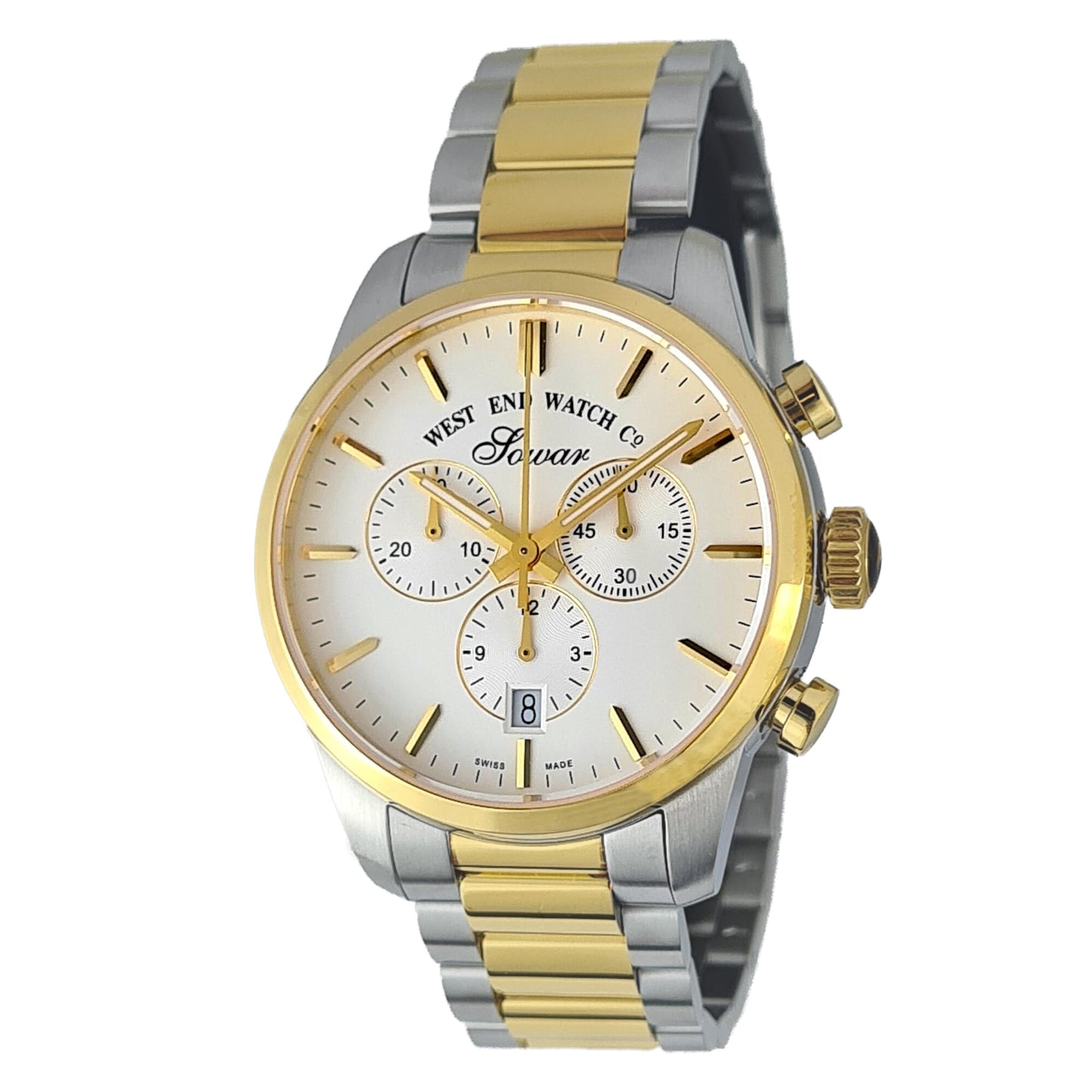 West End Watch Everbright Chronograph Stainless Steel watch for men 8091_20_3310Y